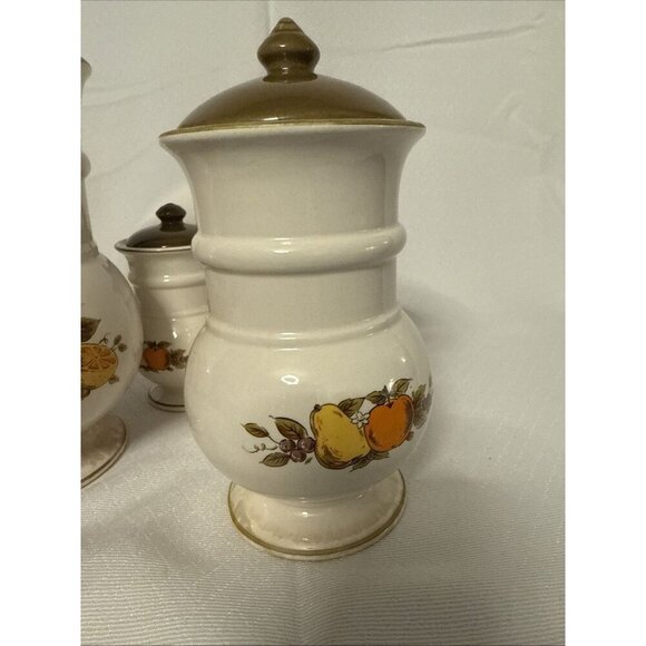 Vintage 1950’s Fruit festival canisters Webb Japan - Picture 13 of 16